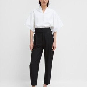 TOTÊME Black Lombardy Trousers